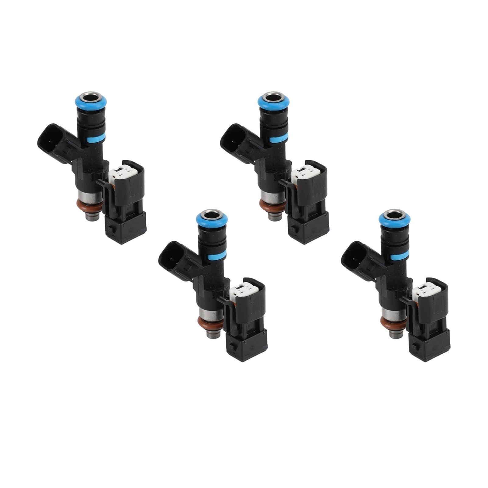 Baoquan One Color Car Fuel Injectors 4Pcs 650Cc 62Lb Ev14 Fuel Injectors For A4 Tt For Golf For Jetta Ksm