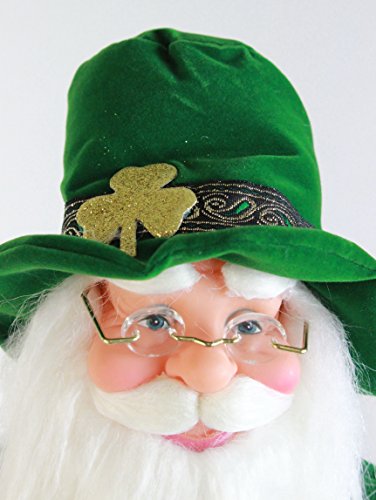 Windy Hill Collection 16" Inch Standing Luck O' The Irish Santa Claus Christmas Figurine Figure Decoration 616200 #TOP5
