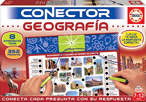 Educa - Geografía Juego Connector para Niños (17204)