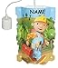 Produktbild alles-meine.de GmbH Deckenlampe/Hängelampe - Bob der Baumeister - incl. Name - für Kinder Kinderzimmer Kinderlampe Leuchte - Baby Eisenbahn Jungen - Deckenleuchte