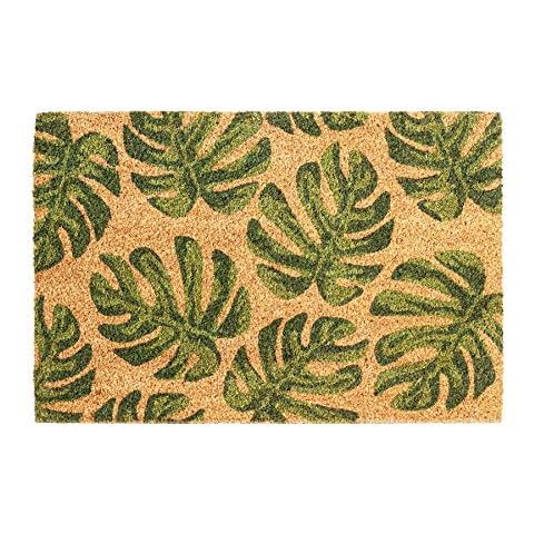 Nicola Spring Non-Slip Coir Welcome Mat Cover