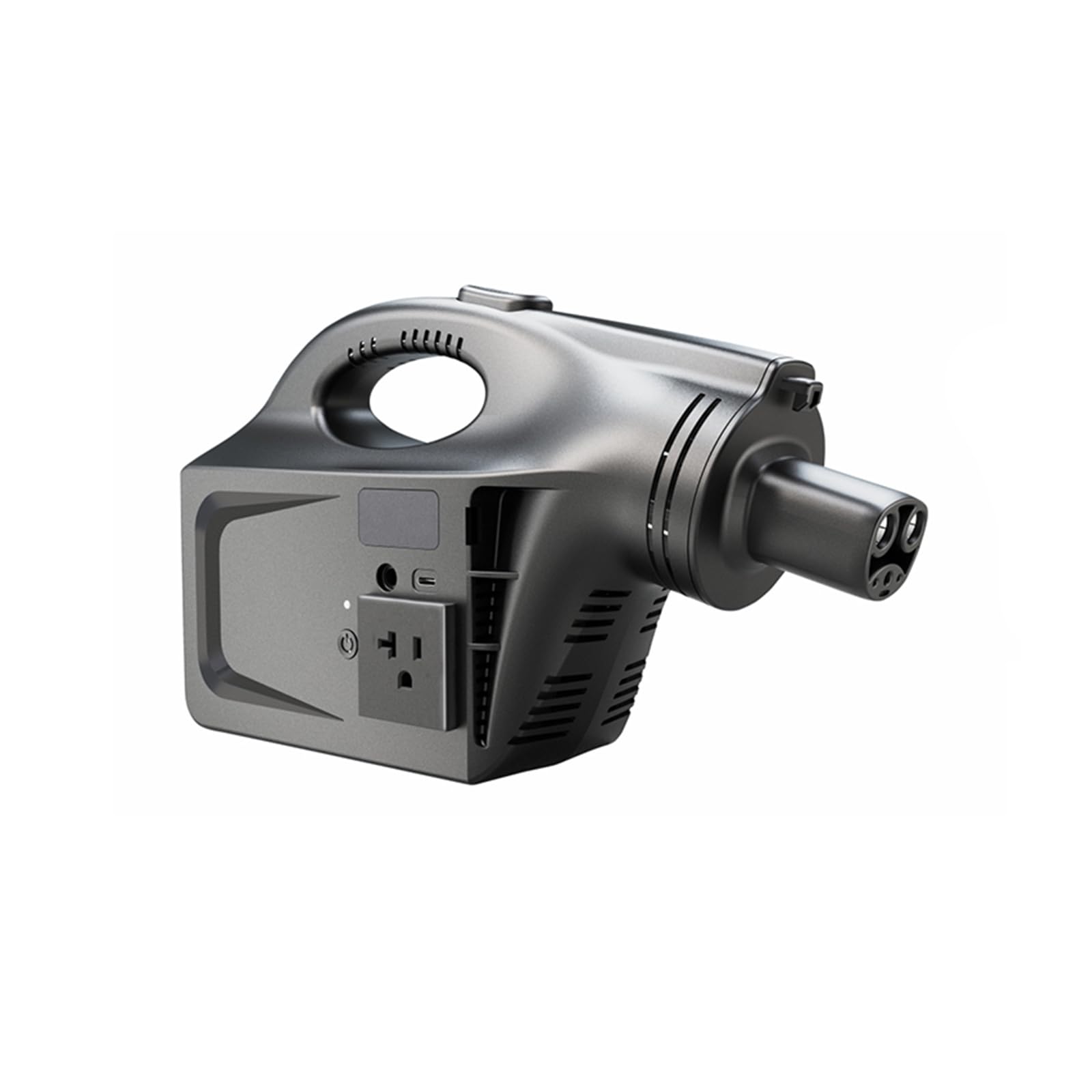 Photo 1 of Tesstudio 2/4KW NACS EV Discharger V2L Discharge Gun for Tesla Model Y/3/X/S, 120V/230V Portable Electric Car Vehicle to Load Discharger Box for Outdoor,Camping (2KW-NACS-120V?5-20? Socket)