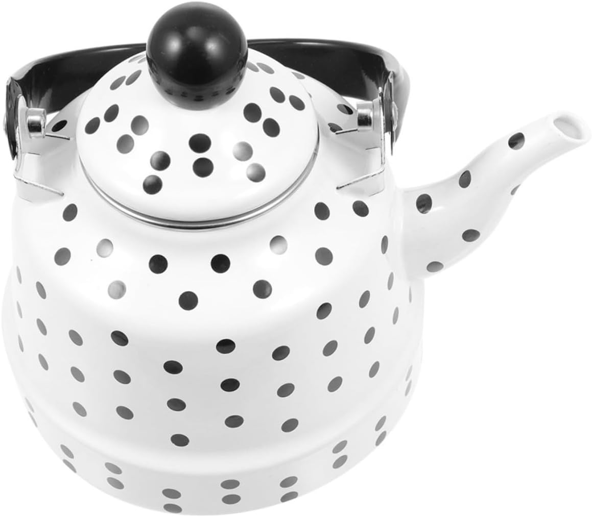 Cabilock Water Boiler Kettle Stovetop Teakettle for Tea Stove Top Tea House Restaurant Enamel Kettle Kitchen