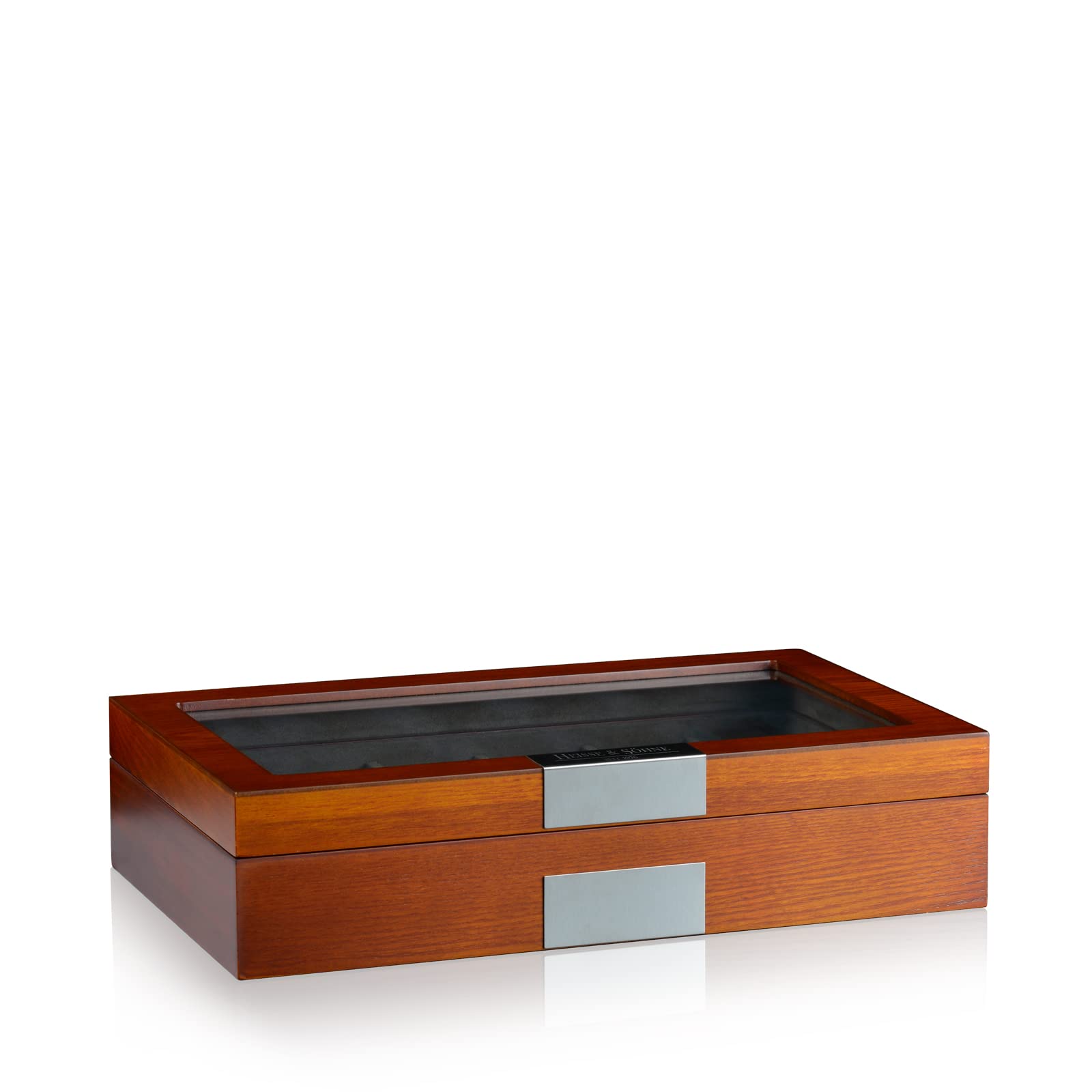 HEISSE & SÖHNE SEIT 1976® Uhrenbox Monteray 12 - Mahagony