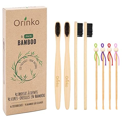 ORINKO - Lot de Cures Oreilles et Brosses à Dents Cover