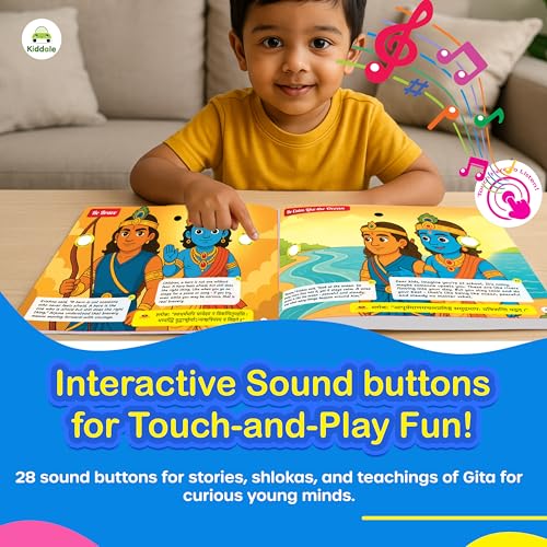 Image of Kiddale My Gita Lessons Interactive Musical Book for Kids (3+ Years)