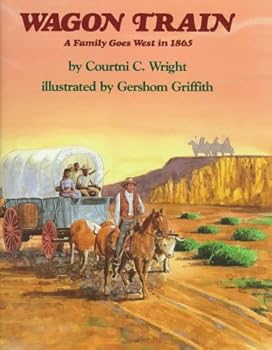 Hardcover Wagon Train: A Family Goes West in 1865 Book