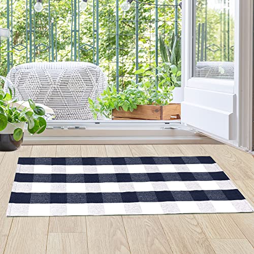 Alfombra de algodón lavable exterior e interior tapete de cocina retro uxcell 3