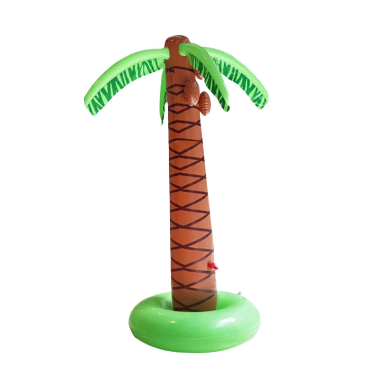 Juguete Rociador de Agua Inflable con Diseño de Palmera Juguete para Regar el Césped al Aire Libre Divertido Acuático de Playa Color Aleatorio