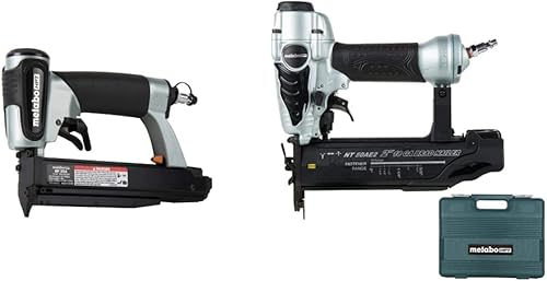 Metabo HPT Kit de clavadora de pasadores  Calibre 23  NP35A + Metabo HPT Brad Nailer Kit  Neumática  Calibre 18  NT50AE2