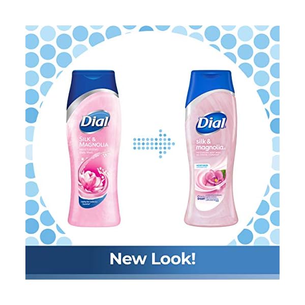 Dial-Body-Wash-Silk-Magnolia-with-Silk-Protein-32-Fluid-Ounces Dial Body Wash, Pamper & Indulge, Silk & Magnolia, 32 fl oz