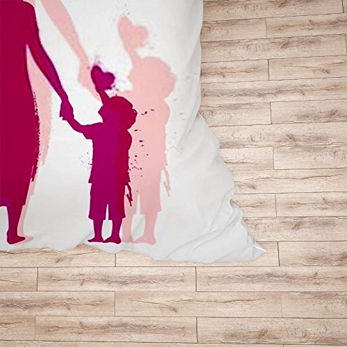 Housse de couette microfibre avec 2 taies d'oreiller pour lit double - 6