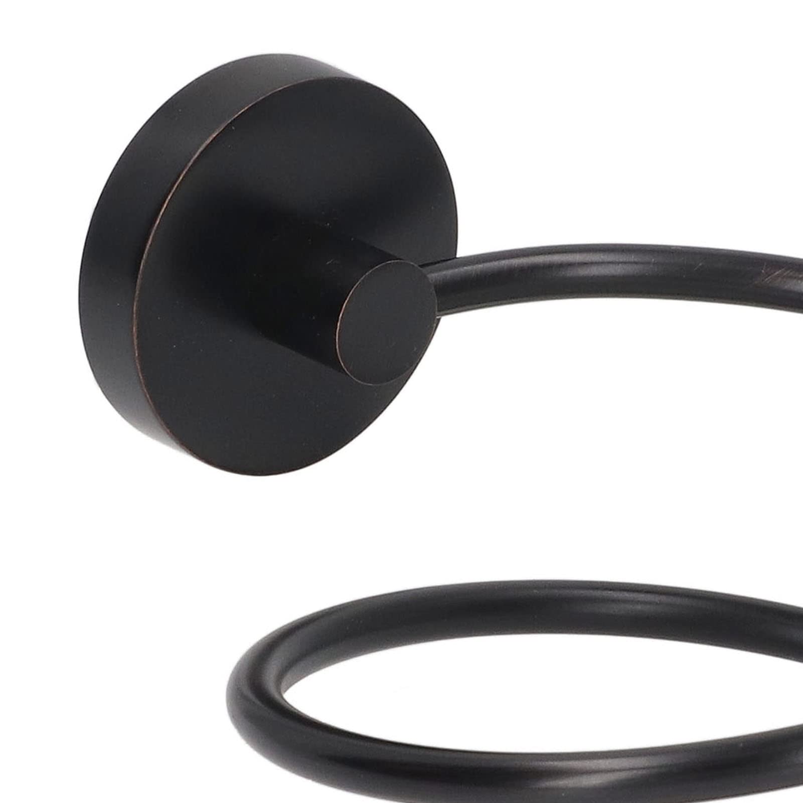 Wakects Porta Asciugacapelli da Parete Supporto per Asciugacapelli da Parete in Acciaio Inox 304 Porta Phon da Muro Salvaspazio con Viti di Fissaggio per Bagno Camera da Letto(Nero)
