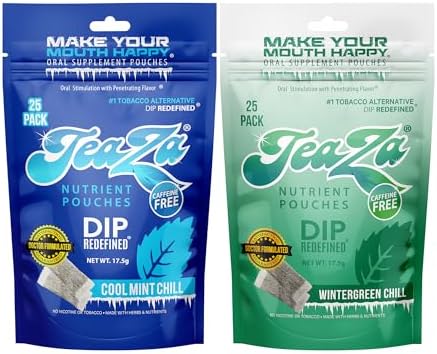 Energy Pouches Wintergreen Chill + Cool Mint Chill - 2 Bags