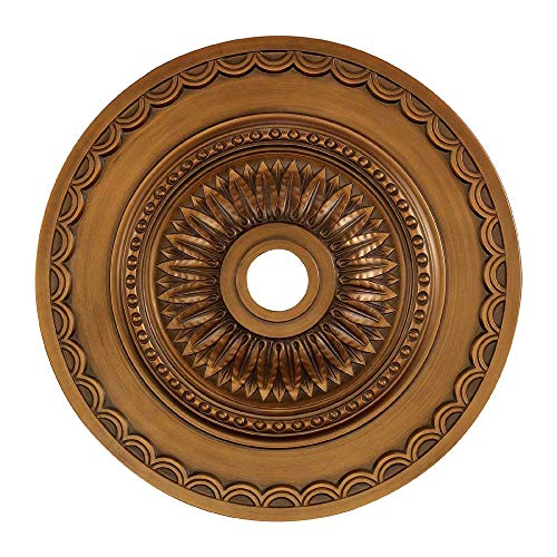 Elk M1008AB Brookdale Ceiling Medallion, 30-Inch, Antique Bronze Finish