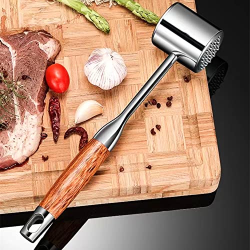 Meat Tenderizer Hammer Kitchen Mallet Meat Tenderizer Stainless Steel Meat Pounder Meat Beater Meat Cuber Mallet For Cooking Cooking Tools #TOP1