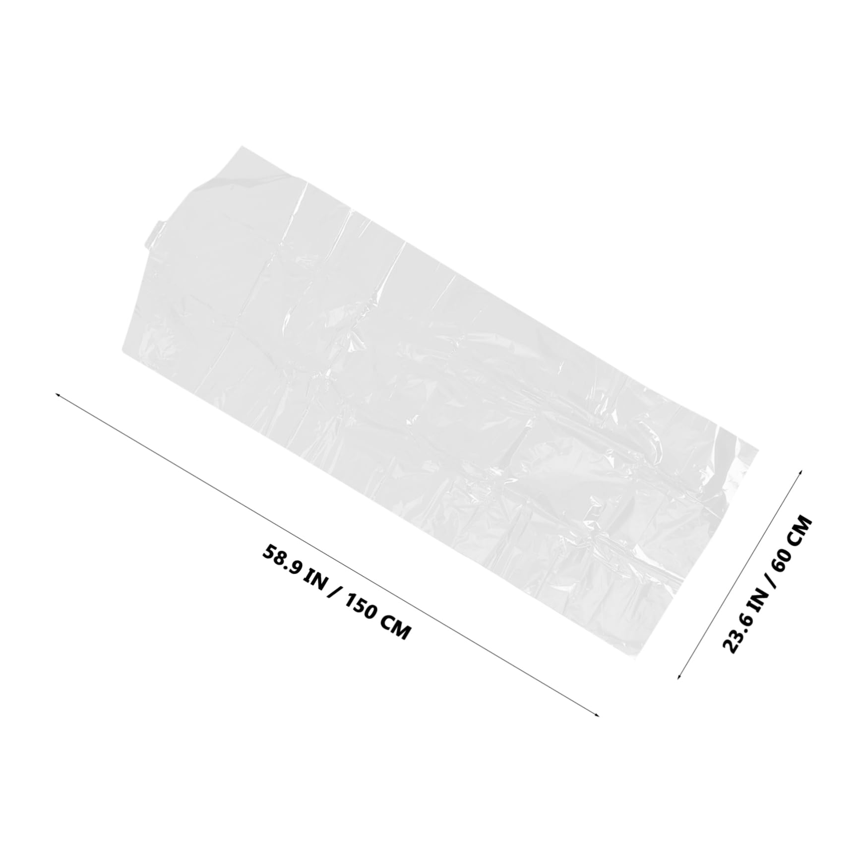 Generic 30piezas Funda Antipolvo Para Ropa Transparente Bolsas Para Guardar Trajes y Abrigos Armario Solución De Almacenamiento Prueba De Polvo Para Viajes y Uso Doméstico