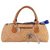Primeware Wine Clutch Bag (Thermal Insulated) Trendy Women's Carry Tote | Holds Red & White 750mL Bottles | Trendy Fashion | Incl. Portable Waiter-Style Corkscrew