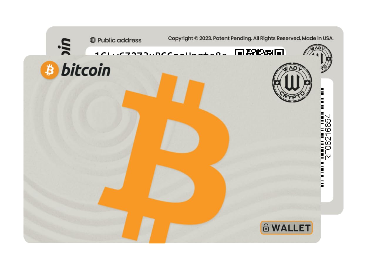 Bitcoin Air-Gapped Cold Storage Wallet Card