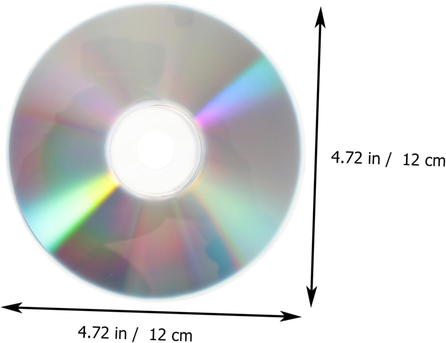 Angoily 50Pcs Handmade Decorative CD Discs for DIY Home Decor Blank Craft Supplies for Party and Aesthetic Wall Art
