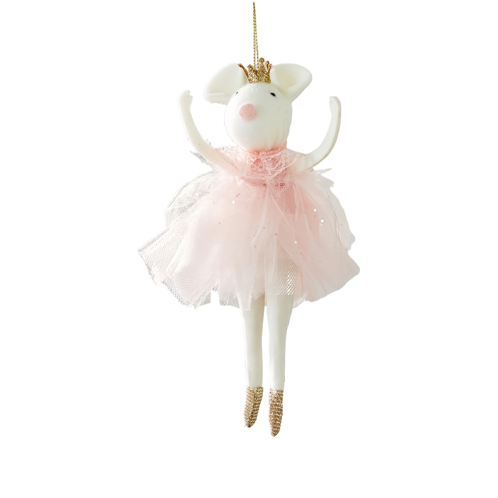 Buxuaaaa B Uxuaaaa Crowns Christmas Ornament Plush Doll Delicate Craftsmanship Multi Purpose Seasonal Decoration Soft Holiday Crowns Ornament