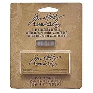 Tim Holtz Idea-ology Tiny Attacher Nachfüllklammern, 1.550 Stück