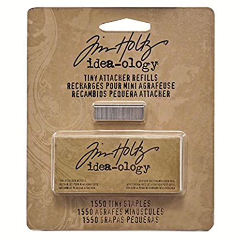 Advantus TH92801 Idea-Ology Tiny Attacher Refill Staples .25" 1,550/Pkg, Original Version, one size, Silver