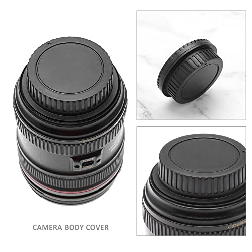 4 pezzi di ricambio per copriobiettivo posteriore
