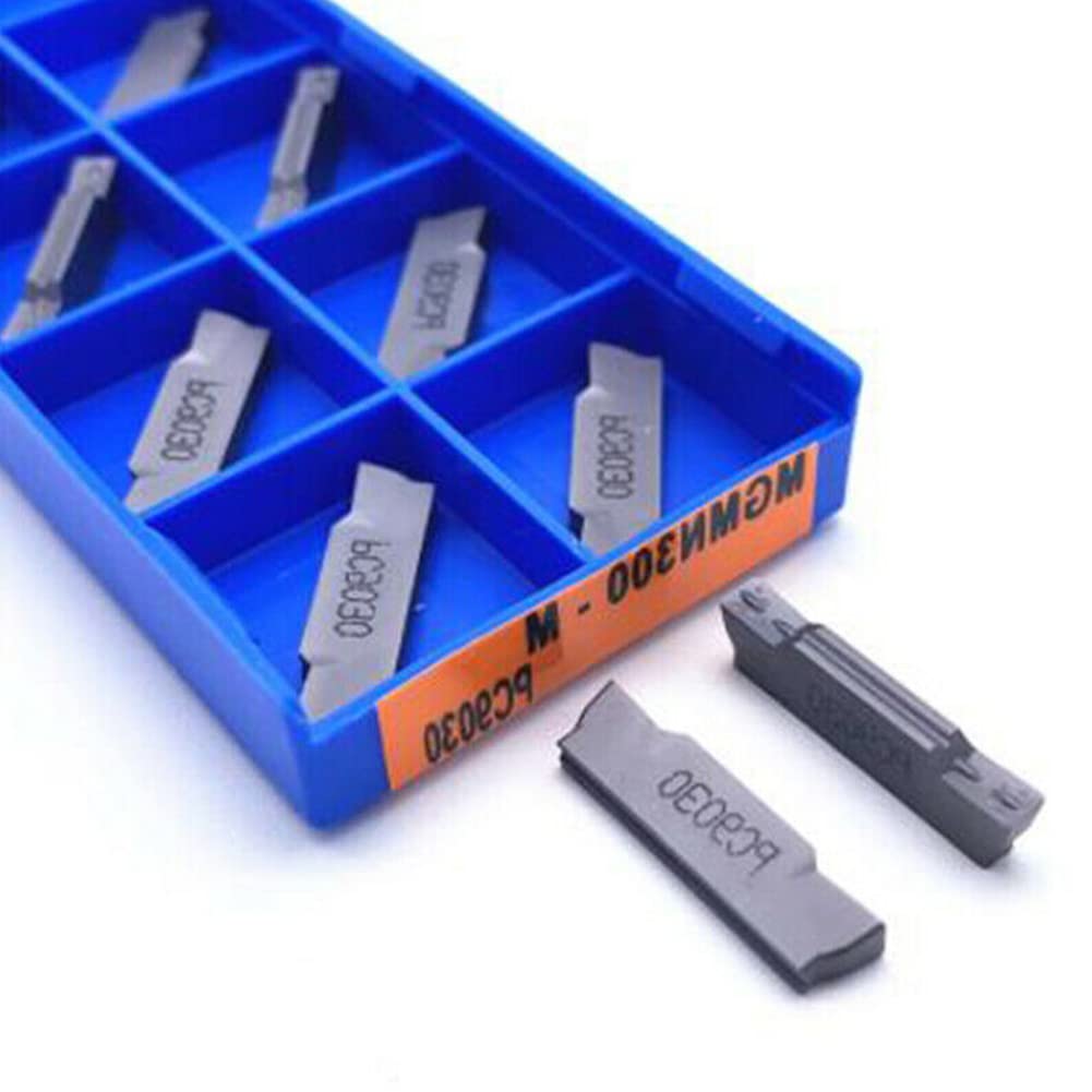 Insertos de Carburo MGMN300-M 9030 3 mm para Ranurado y Fresado Indexable Herramienta de Corte de Ranura de Torno
