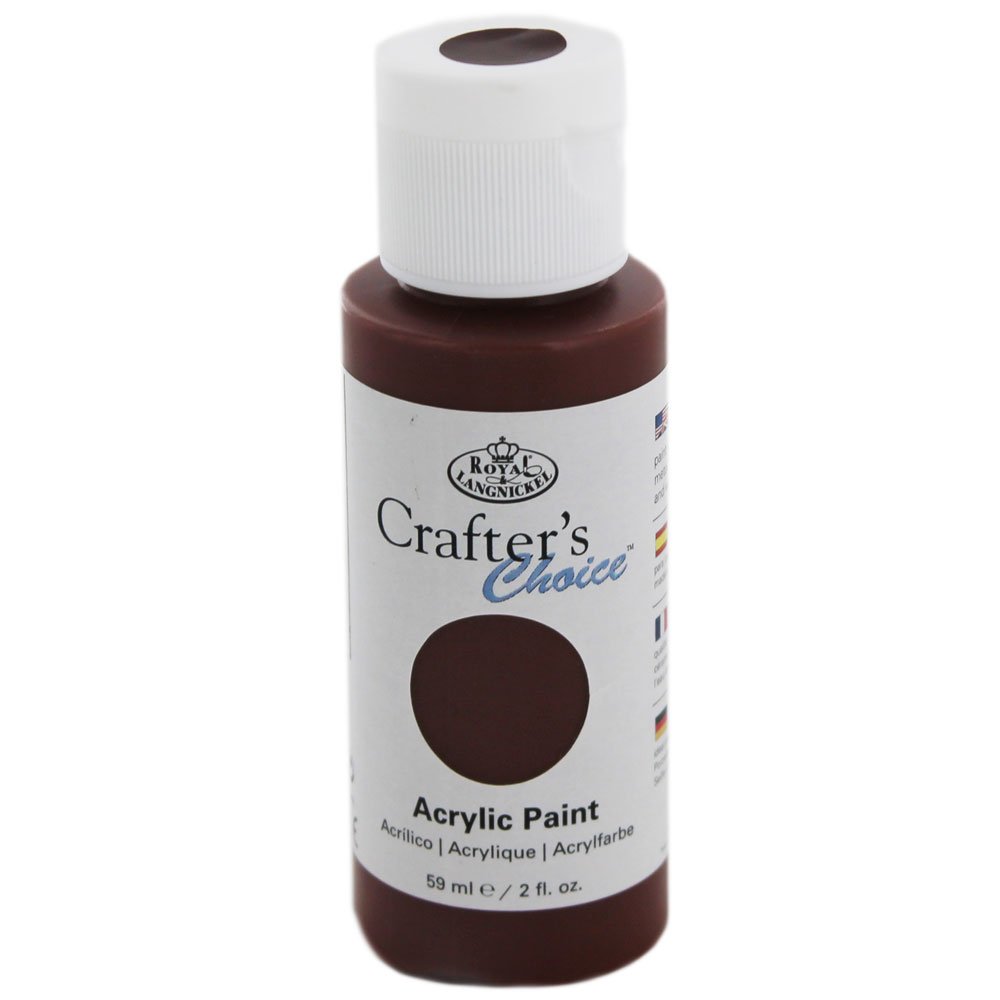 Royal & Langnickel Acrylic Paint - 59ml TRANSPARENT RED OXIDE PAINT โ image 1