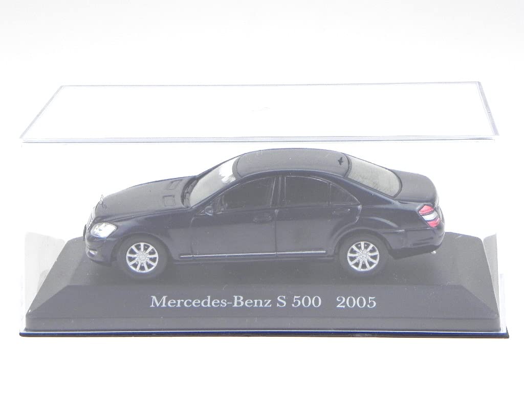 Mercedes W221 S-Klasse S 500 2005 schwarz Modellauto Altaya 1:43