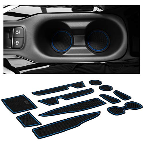 CupHolderHero for Toyota Corolla Accessories 2020-2022 Premium Custom Interior Non-Slip Anti Dust Cup Holder Inserts, Center Console Liner Mats, Door Pocket Liners 11-pc Set (Sedan) (Blue Trim) CupHolderHero for Toyota Corolla Accessories 2020-2022 Premium Custom Interior Non-Slip Anti Dust Cup Holder Inserts, Center Console Liner Mats, Door Pocket Liners 11-pc Set (Sedan) (Blue Trim)