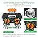 VIVOSUN Garden Hose Splitter 2 Way Heavy Duty, Upgraded Highly Durable Dual Water Hose Connector, Faucet Adapter with Comfortable Rubberized Grip for Drip Irrigation, Lawns