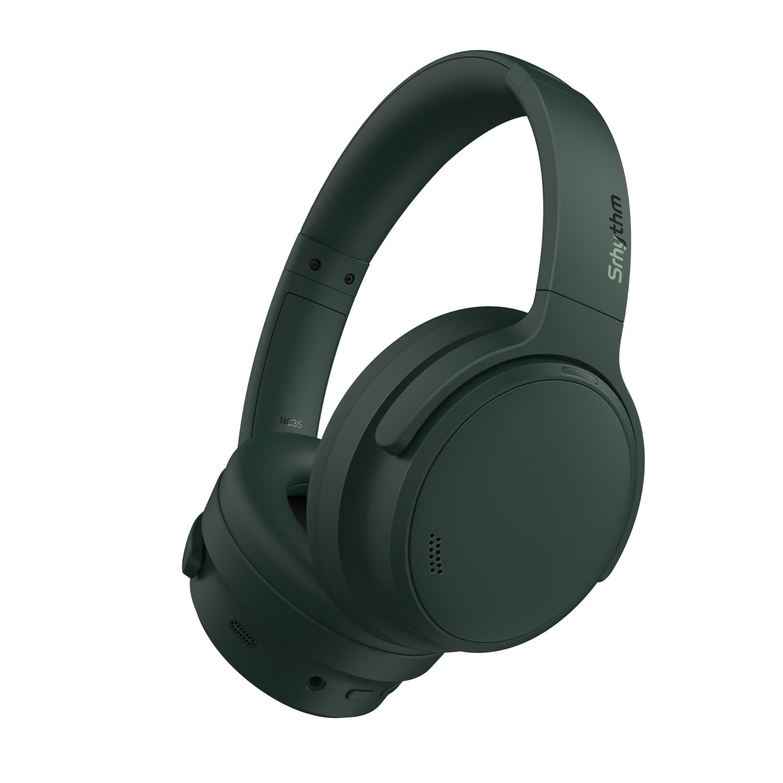 Srhythm NiceComfort 35 2nd Gen Noise Cancelling Headphones in Forest Green