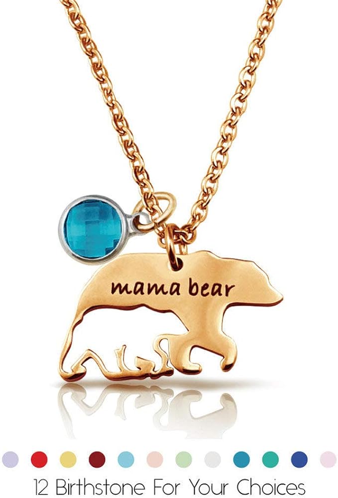 Amazon Com Nj Personalized Mama Bear Necklace Stainless Steel Name Date Love Custom 12 Birthstones Pendant Family Mama And Baby Bear Cub Necklace For Mothers Day Birthday Gift Free Engraving Customize Jewelry Amazon Com Nj Personalized Mama Bear Necklace Stainless Steel Name Date Love Custom 12 Birthstones Pendant Family Mama And Baby Bear Cub Necklace For Mothers Day Birthday Gift Free Engraving Customize Jewelry