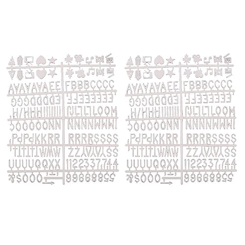 2pcs Characters For Felt Letter Board Message Board Letterboard English Letters Home Decoration Accessories Office Decor Letter Board Accessories