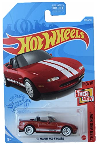 Hot Wheels '91 Mazda MX-5 Miata miniatura 1
