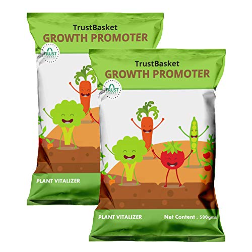 TrustBasket Growth Promoter for Plants | for Speed Growth | Enhances Growth and Development of Plants | Useful for Indoor and Outdoor Plants | Contains Essential Macro and Micro Nutrients