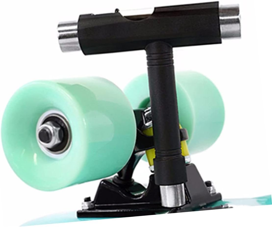 4pcs Multi-Functional Skateboard Tool Kit Compact Design Shaped Wrenches Hard for Adjusting Trucks and Wheels Skatepark
