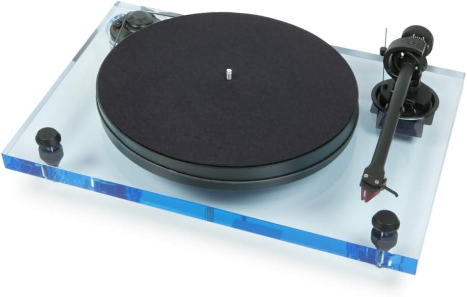 QP188800 2Xperience Primary Turntable, Acryl Blue