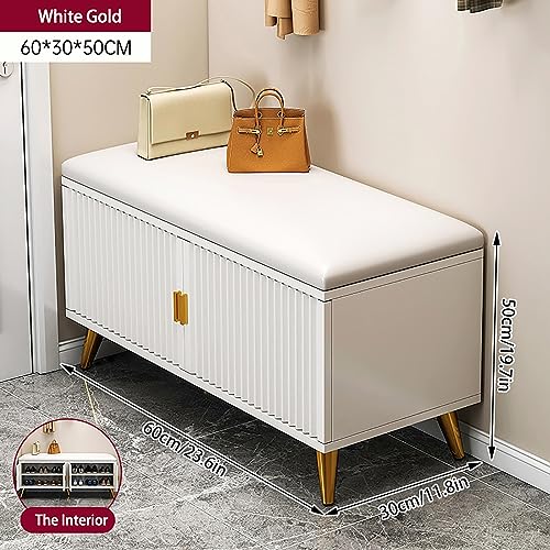 Meuble à chaussures avec banc intégré pour entrée et couloir - 2