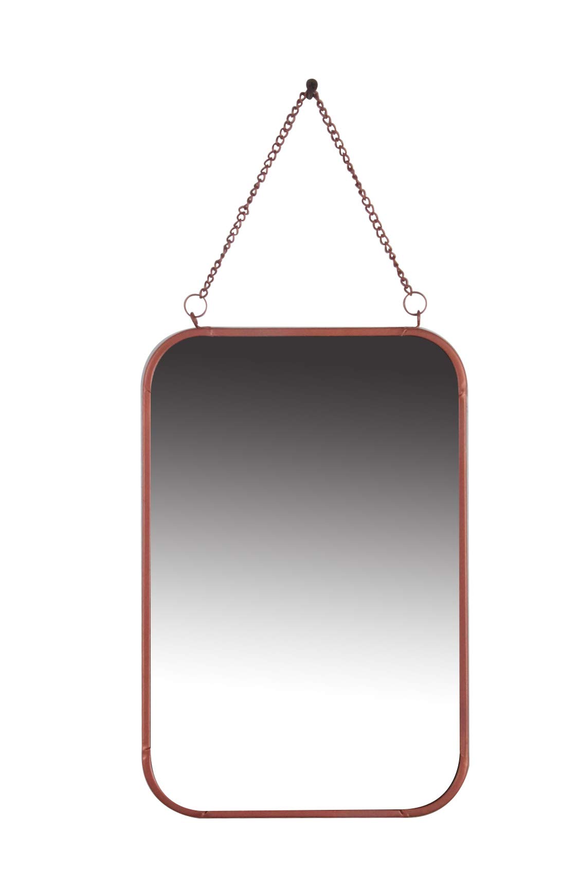 Specchio Da Parete Rettangolare 20x30 Cm - Metallo Color Rame, Design Moderno - Foto 11