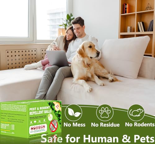 mouse repellent pouchesrodent repellent balls with natural peppermint oil long-lasting indoor