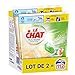 Le Chat Sensitive Duo-Bulles – Lessive en capsule – 112 Lavages (2x56 doses) – Lessive en dosettes au Lait d'Amande Douce & Marseille – Lessive Hypoallergénique idéale pour peau sensible