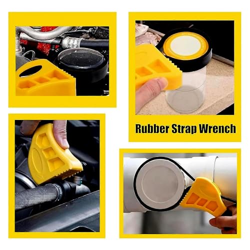 SavvyFIX 2-Pack Rubber Strap Wrench Set