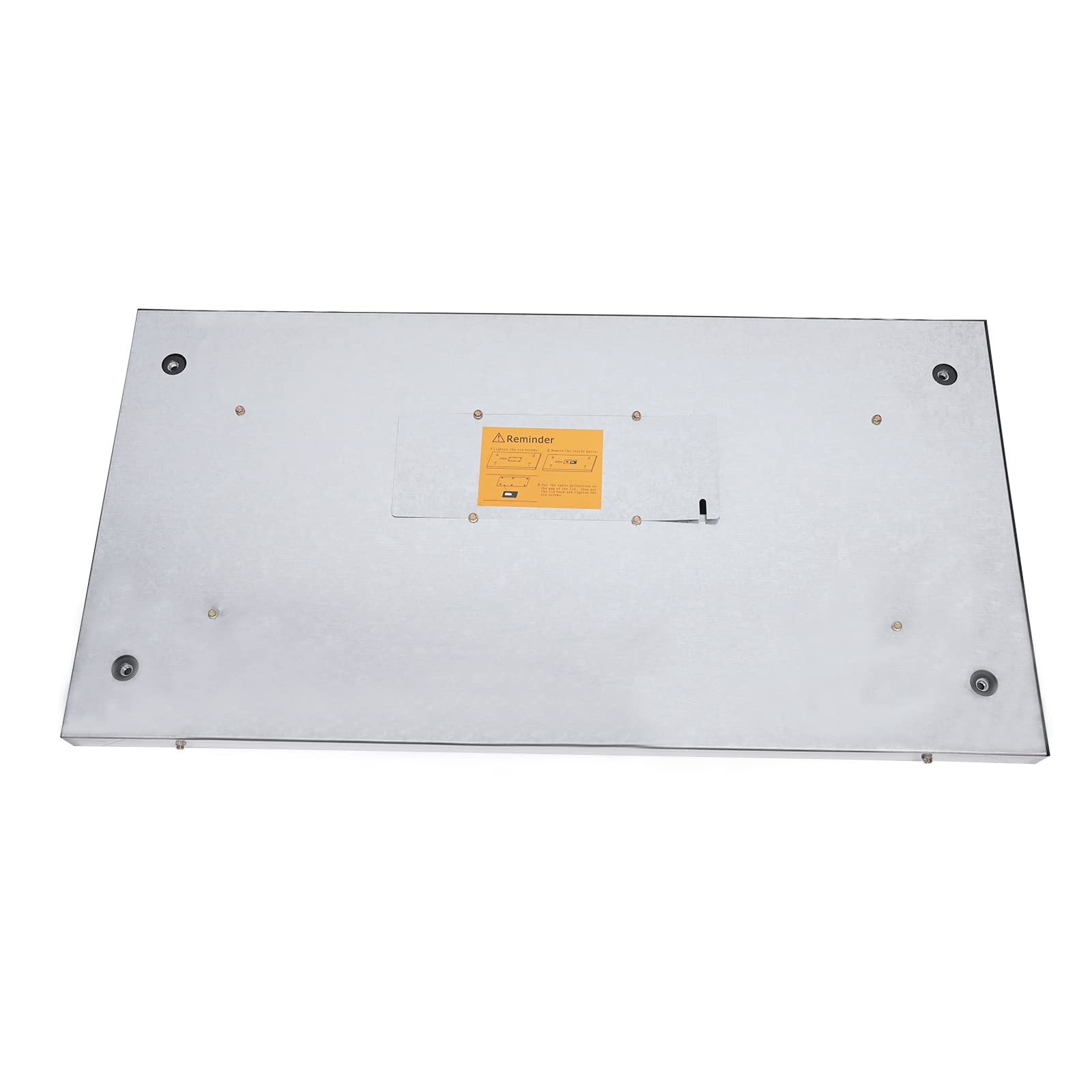 Balance À Plate-Forme, Plateforme De Pesée Numérique Avec Écran Lcd Balance Postale Grande Capacité De Pesée Max 660lb, Kg/Oz/Lb Avec Fonction De Tare, Fonction De Maintien Des Données, 103 * 53cm