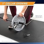 Marcy Classic 1" Cast Iron Standard Grip Plates for Strength Training and Weightlifting - Image 5