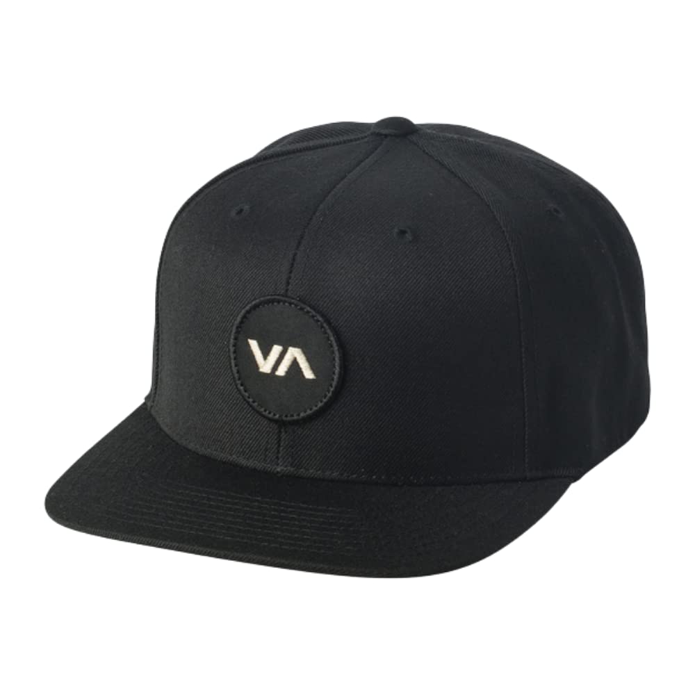 RVCA VA Patch Snapback Hat Black One Size