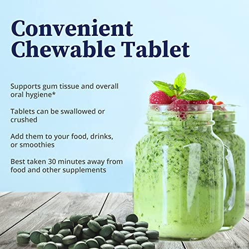 Biopure Chlorella Pyrenoidosa – 100% Organic, Cracked-Cell Wall, Nutraceutical Superfood Packed With Proteins, Vitamins, Minerals & Amino Acids That Supports Metabolism, Detox & Immunity – 1000 Tablets #TOP4