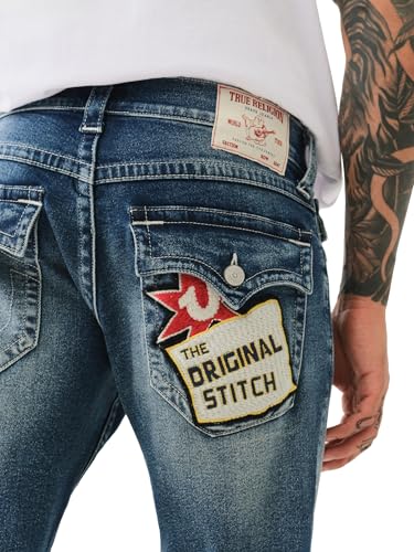 True Religion Men's Original Stitch Patch Ricky SN Flap 1/2"4